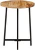 vidaXL Couchtisch 35x35x45 cm Massivholz Mango und Eisen 371970 Bild 3