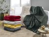 Wohndecke SEBASTIAN, Anthrazit, 150x200 cm, Polyester, casa NOVA, wendbar Bild 4