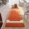Gabbeh Teppich - Loribaft Softy - Aurora Flair 300 x 80 cm - gold - läufer Bild 2