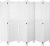 MCW Paravent MCW-A84-6, 6 Paneele, Standfest, Vielseitig verwendbar, Fensterladenoptik Bild 5