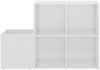 vidaXL Flur-Schuhschrank Hochglanz-Weiß 105x35,5x70 cm Holzwerkstoff 808257 Bild 5