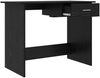 vidaXL Schreibtisch mit Speicher Schwarz Eichen-Optik 100 x 50 x 76 cm 875250 Bild 5