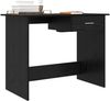 vidaXL Schreibtisch mit Speicher Schwarz Eichen-Optik 100 x 50 x 76 cm 875250 Bild 3