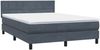 vidaXL Boxspringbett mit Matratze Dunkelgrau 160x210 cm Samt 3316216 Bild 4