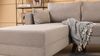 Ecksofa, 'Bella', 85 x 165 x 275, Creme Bild 4