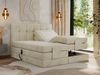 Elektrisches Bett, Boxspringbett mit Multipocket-Matratzen und Elektrisch verstellbare - VITTORIA - 200 x 200 cm - Beige Velvet - H3 Bild 2