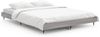 vidaXL Bettgestell Grau Sonoma 135x190 cm Holzwerkstoff 832187 Bild 2