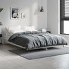 vidaXL Bettgestell Grau Sonoma 135x190 cm Holzwerkstoff 832187 Bild 3