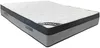 Vente-unique - ILYROS Mattress and bed base set StoffHolz, Platte Weiß - B 160 cm x H 30 cm x L 200 cm Bild 2