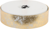 'Rena' Deckenleuchte Gold Stoffschirm rund flach ø45 cm Trommelform Moderne Deckenlampe Bild 5