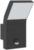 vidaXL LED-Außenwandleuchte mit Sensor Schwarz Aludruckguss 4006270 Bild 4