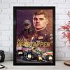 Poster Formel 1 Max Verstappen Rennfahrer Helm Rennwagen Red Bull · Deko Print ohne Rahmen - E / 30x40 cm Bild 4
