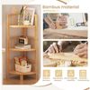 Dripex Standregal Badezimmerregal Bücherregal Eckregale für Küchen Bild 4