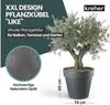 Kreher Pflanzkübel Rollbarer XXL Pflanzkübel "LIKE" Ø 79 cm in verschiedenen Farben (1 St) Bild 2