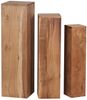 Wohnling Beistelltisch 3er Set Massivholz 24,5 x 85 x 24,5 cm Tische Bild 5