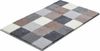 Grund Badematte BONA, Höhe 20 mm, fußbodenheizungsgeeignet, Polyester, rechteckig, rutschhemmender Rücken, kariert, flauschig, weich Bild 2
