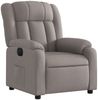 vidaXL Relaxsessel Elektrisch Taupe Stoff 3205300 Bild 3