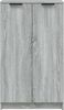 vidaXL Schuhschrank Grau Sonoma 59x35x100 cm Holzwerkstoff 817109 Bild 4