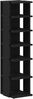 vidaXL Schuhschränke 2 Stk. Schwarz Eichen-Optik 25x27x102 cm 862067 Bild 5