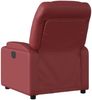 vidaXL Relaxsessel Weinrot Kunstleder 372469 Bild 5