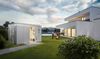 Biohort Gerätehaus Neo, 4A: 180 x 348 x 222 (b x t x h) cm, silber-metallic Bild 3