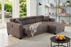 Jockenhöfer Gruppe Ecksofa Cremona L-Form, B: 263 cm, mit 30 cm elektr. Sitztiefenverstellung, 140kg Belastbarkeit je Sitz, Kopfteilverstellung & USB-Anschluss Bild 2