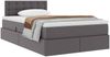 vidaXL Aufbewahrungsbett mit Matratze Grau 120 x 190 cm Kunstleder 3370387 Bild 3
