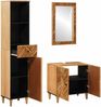 vidaXL Badezimmerschrank-Set mit Schubladen 3 pcs Massivholz Mango 3310178 Bild 2