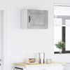 vidaXL Wandschrank PORTO Beton Grau 50 x 31 x 40 cm Holzwerkstoff 885251 Bild 4