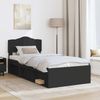 vidaXL Bettrahmen Schwarz 100 x 200 cm Massives Kiefernholz 3412935 Bild 3