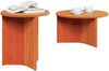 vidaXL Couchtisch 2 pcs Wachsbraun Massivholz Kiefer 873552 Bild 3