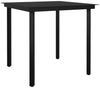 vidaXL 3-tlg. Garten-Essgruppe mit Auflagen Poly Rattan und Glas 3099769 Bild 5