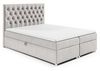 Best for Home Boxspringbett mit Bettkasten Doppelbett Trinity K14 Bonellfederkern inkl 7cm Topper (140x200 160x200 180x200 200x200 cm, Bonell-Matratze, gepolstertes Kopfteil, Polsterbett versch. Größen), mit oder ohne Topper, Flexible Liefermöglichkeit... Bild 5