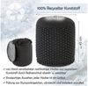 Amagohome Sitzhocker Hocker Sitzhocker Merino Pouf indoor outdoor ø40 H45cm Sitzpouf nachfü, Bezug abnehmbar u. bei 30° Feinwäsche waschbar! Bild 2
