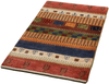 Looma 'Jasmin' Gabbeh Sonnat handgeknüpft, Schurwolle Bunt, 61x97 cm Bild 5