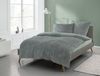 Irisette Mink Flausch Cotton Bettwäsche 200x200 uni Melange grün tanne 8835-30 Bild 3