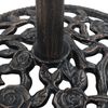 vidaXL Sonnenschirmständer Bronze 12 kg 48 cm Gusseisen 47861 Bild 5
