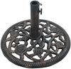 vidaXL Sonnenschirmständer Bronze 12 kg 48 cm Gusseisen 47861 Bild 4