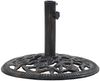 vidaXL Sonnenschirmständer Bronze 12 kg 48 cm Gusseisen 47861 Bild 3