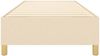 vidaXL Boxspringbettgestell Creme 90x190 cm Stoff 3120926 Bild 5