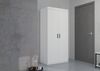 AX LIVING Weißen Kleiderschrank Storicos 2T 89,7cm Breite, 2 türiger Bild 4