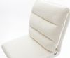 Barstuhl Pela-Flex Bouclé Soft Beige Freischwinger Flach Metall Schwarz Bild 4