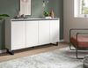 Sideboard Gelia in weiß und schwarz 160 cm Bild 2
