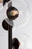 Nova Luce 9009251 ODILLIA Pendelleuchte 6-flammig Schwarz Transparent G9 Bild 5