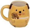 Out of the Blue Tasse Hund Kaffeebecher mit Keksfach Bild 4