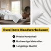 Seralino Bettwäsche Set in Gr. 135x200, 155x220, 200x200 cm, 100% Lyocell (Tencel), Besonders weich & atmungsaktiv – aus natürlichen Eukalyptusfasern Bild 2