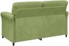 vidaXL 2-Sitzer Sofa Hellgrün 158 x 83 x 95 cm Samt 42033956 Bild 5