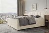 99rooms Boxspringbett Bergamo (Schlafzimmerbett, Bett), 140/160/180/200x200 cm, in Cordstoff AMBIENCE, mit Topper Bild 4