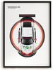 Poster Formel 1 Rennwagen Helm Rennfahrer Name Unterschrift · Deko Print ohne Rahmen - A BMW / 40x50 cm Bild 5