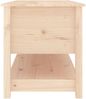 Couchtisch 102 x 49 x 55 cm Massivholz Kiefer [820921] Bild 4